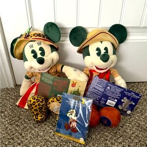 Disney Mickey and Minnie Main Attraction Jungle Cruise 50th anniversary set